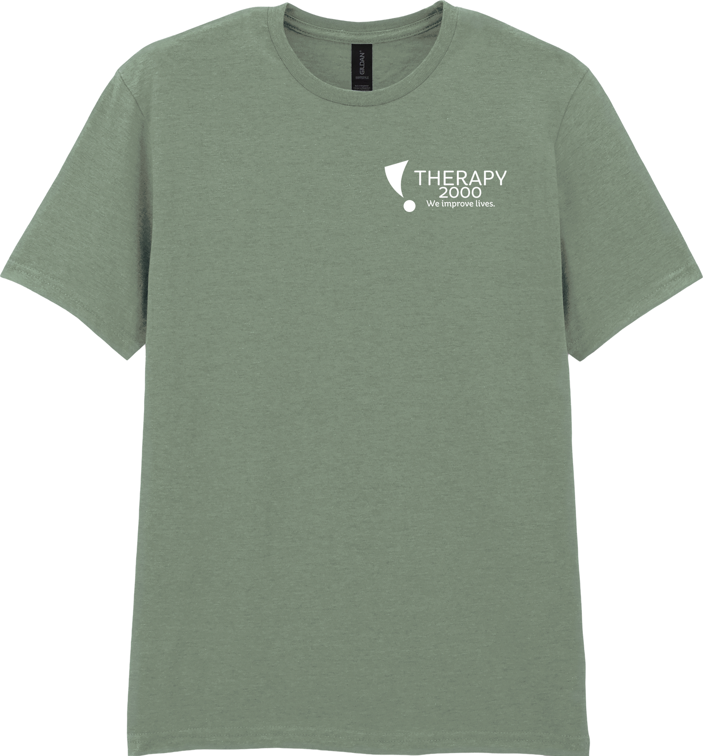 Therapy 2000 Gildan Softstyle T-Shirt – White Logo