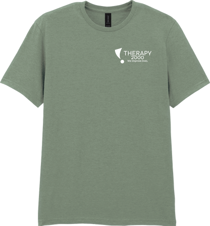 Therapy 2000 Gildan Softstyle T-Shirt – White Logo