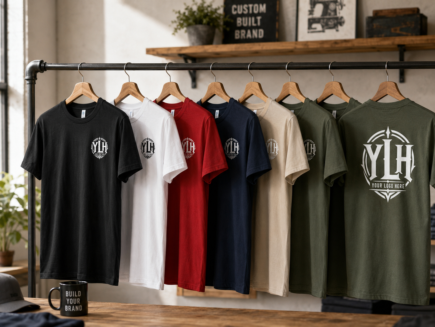 Custom Logo T-Shirts — Gildan Softstyle
