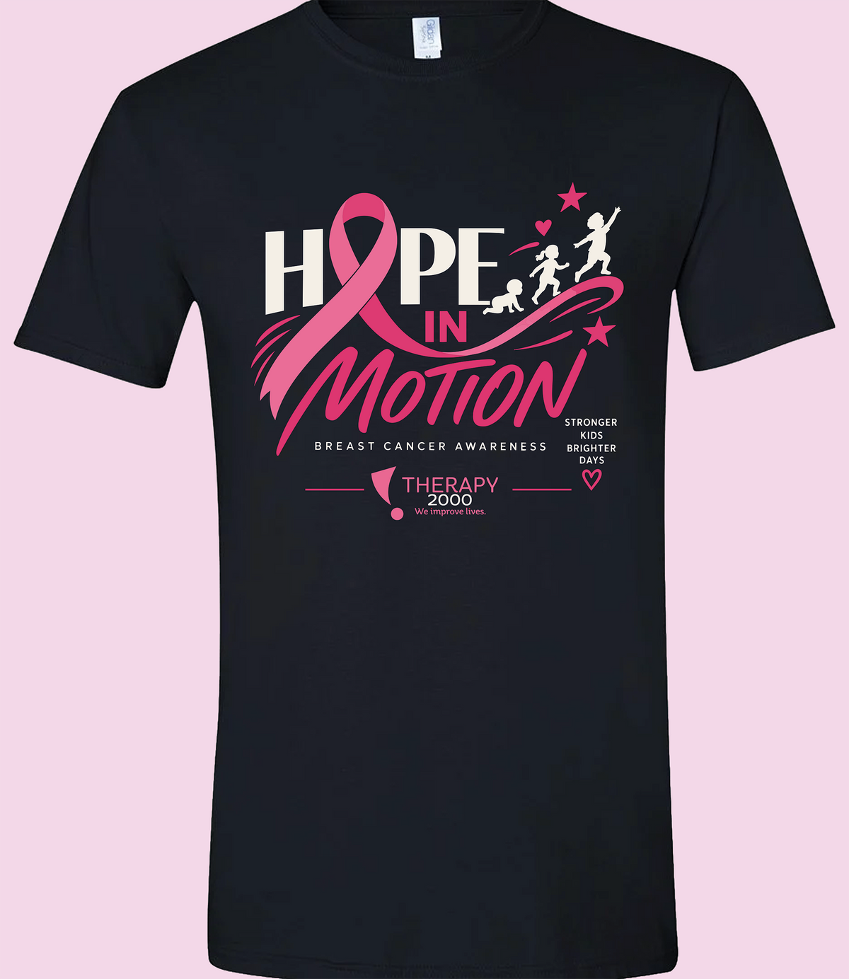 T2K Hope in Motion Breast Cancer Awareness Tee