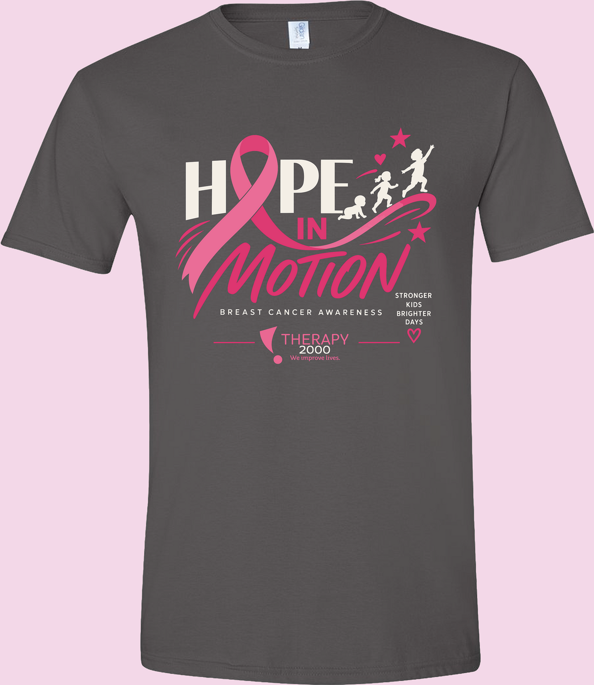 T2K Hope in Motion Breast Cancer Awareness Tee