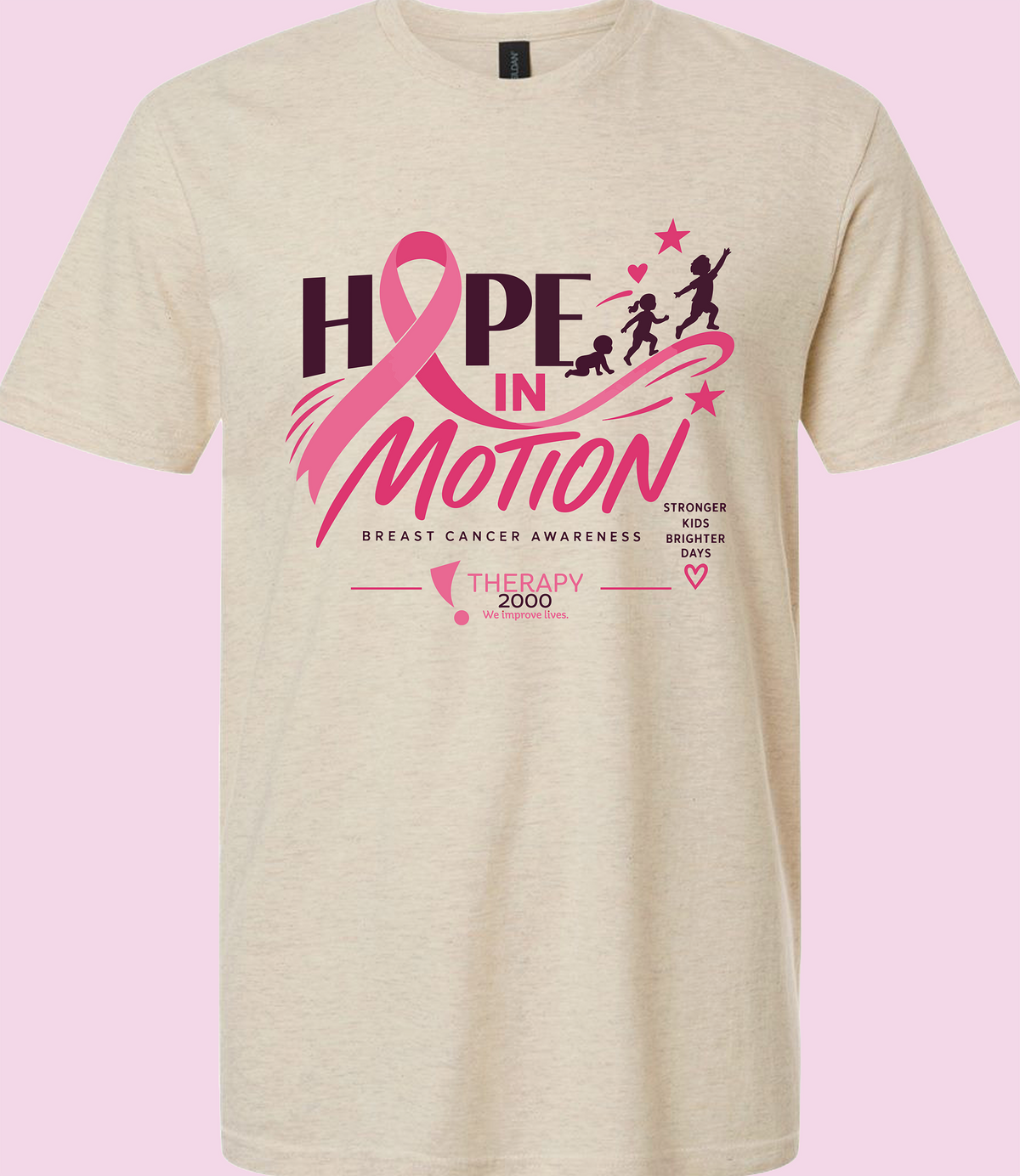 T2K Hope in Motion Breast Cancer Awareness Tee