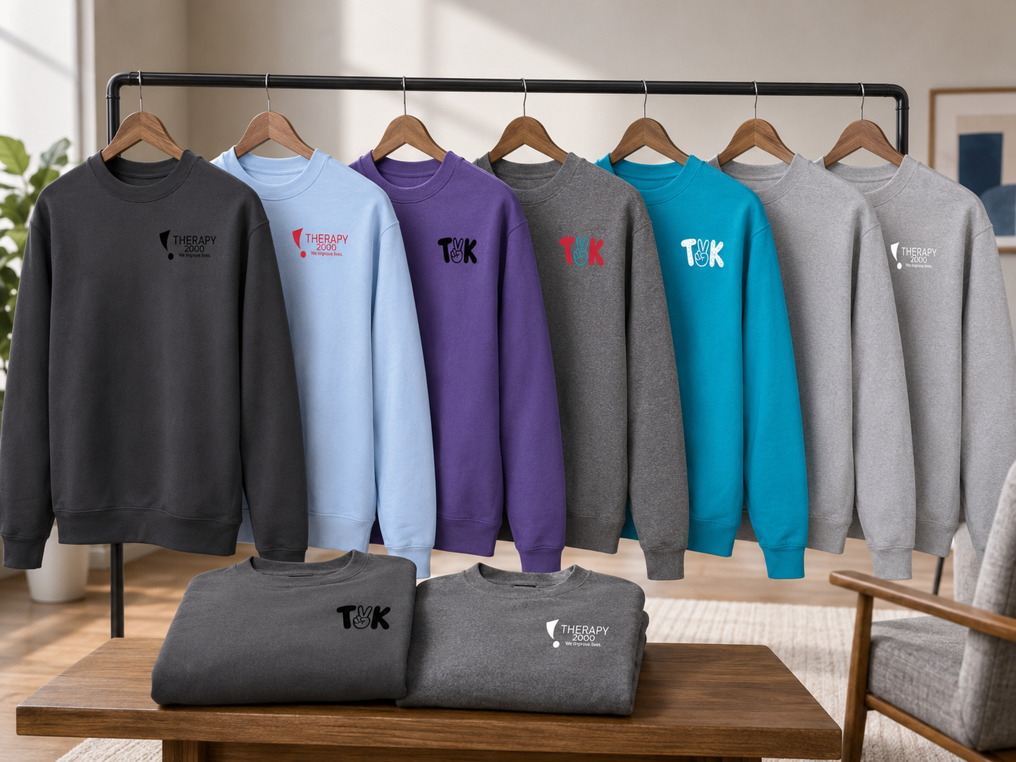 Therapy 2000 Crew Neck Sweatshirt