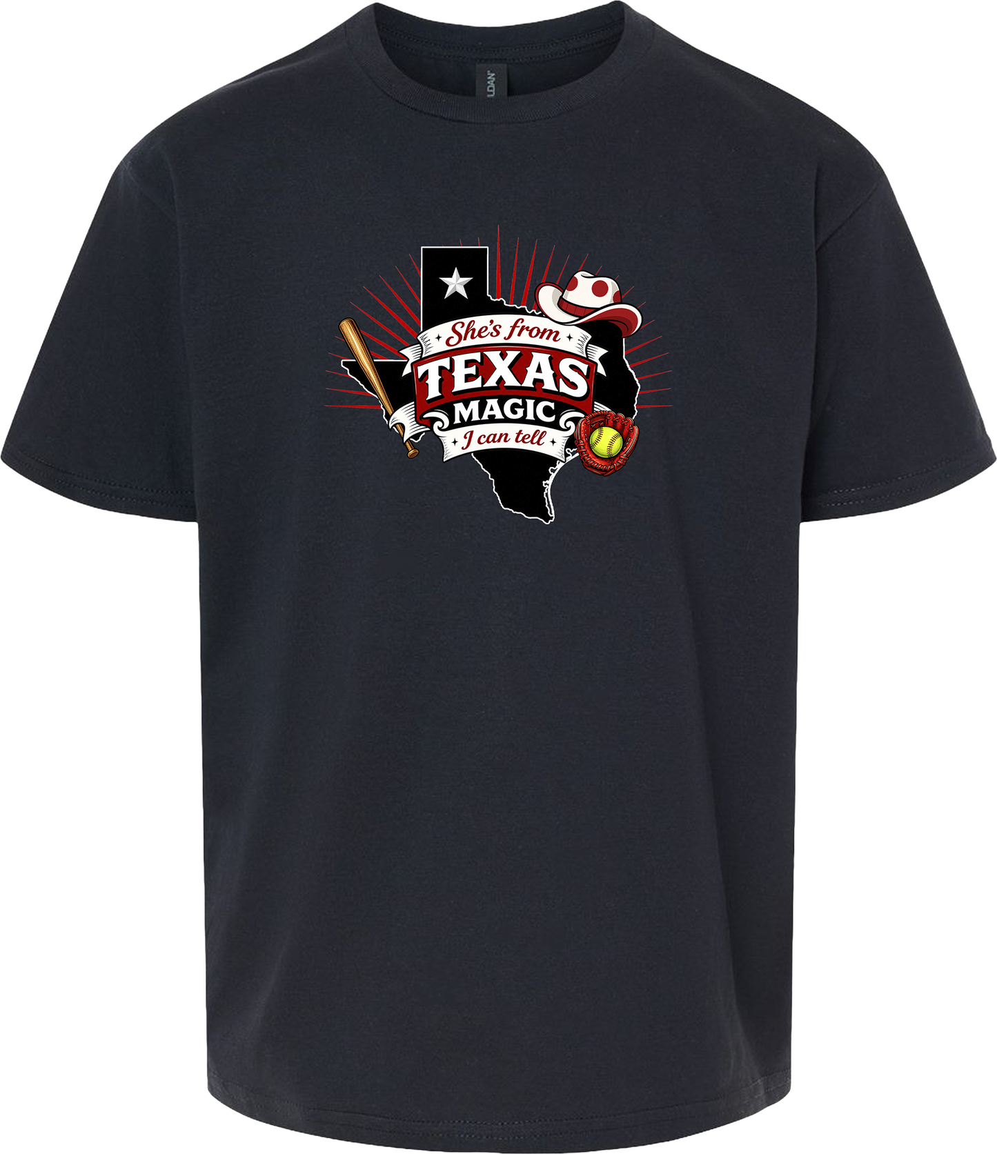 Texas Magic Youth T-Shirt – She's From Texas Magic Graphic