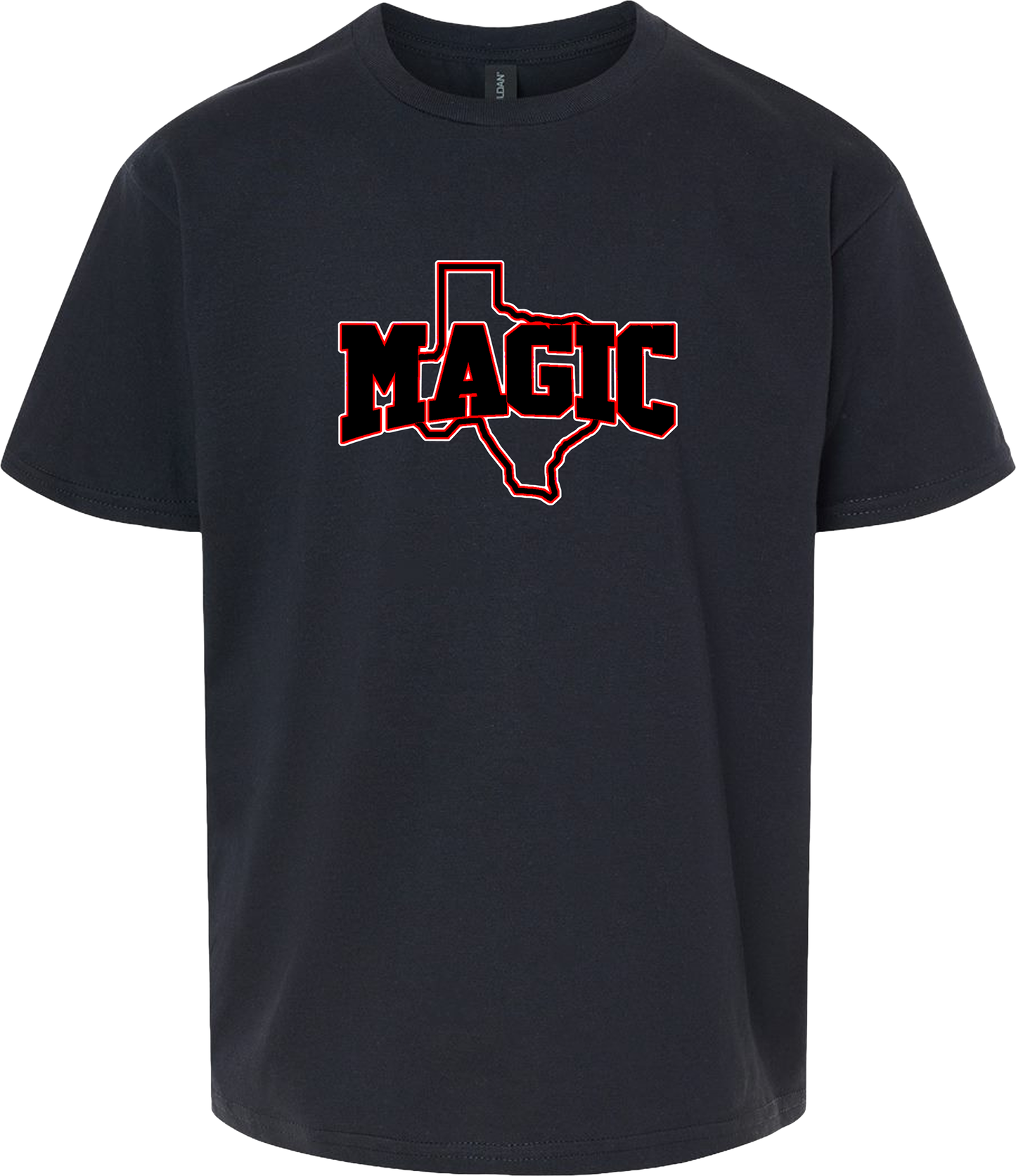 Texas Magic Youth T-Shirt – Texas Outline MAGIC