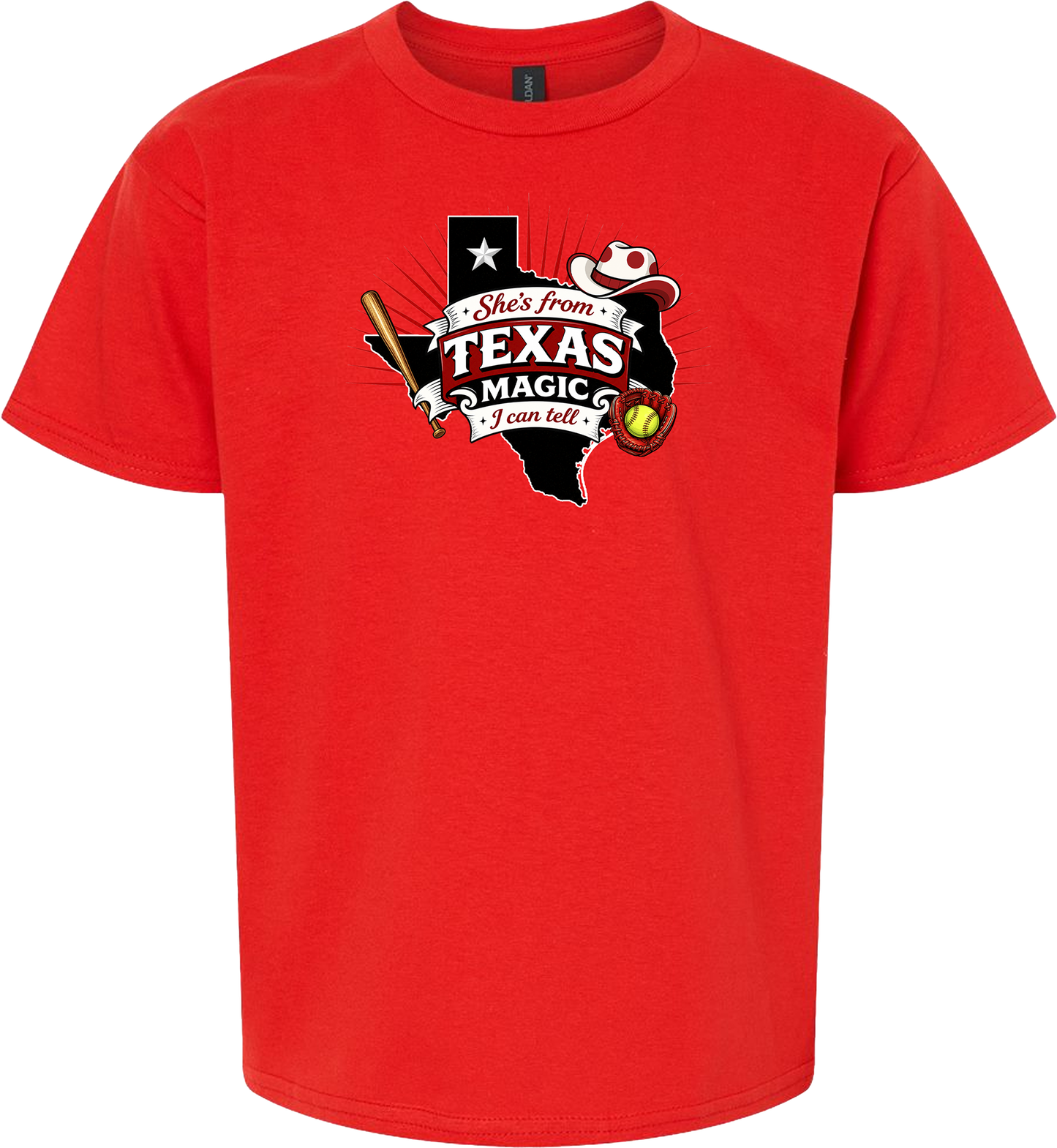 Texas Magic Youth T-Shirt – She's From Texas Magic Graphic