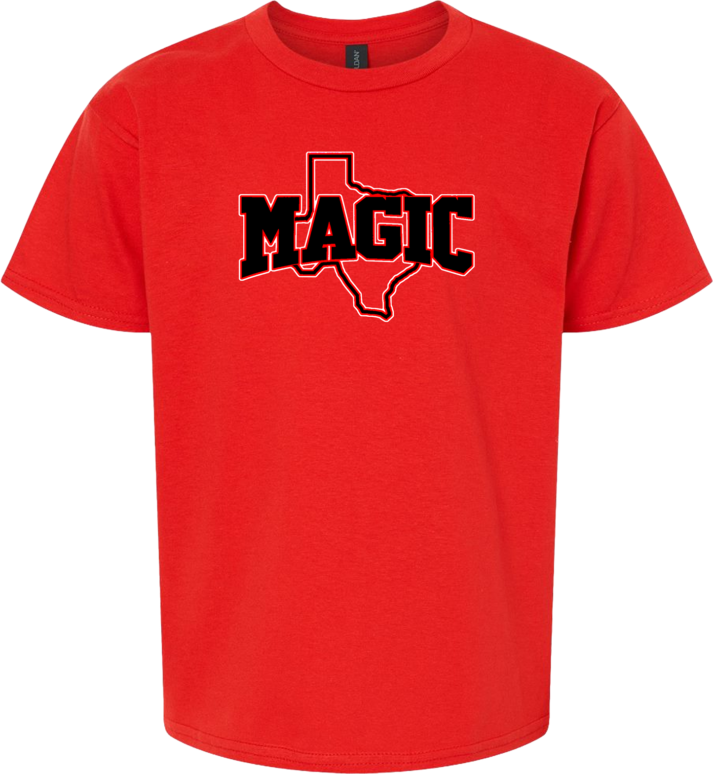 Texas Magic Youth T-Shirt – Texas Outline MAGIC