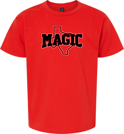 Texas Magic Youth T-Shirt – Texas Outline MAGIC