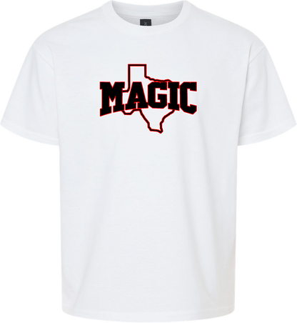 Texas Magic Youth T-Shirt – Texas Outline MAGIC