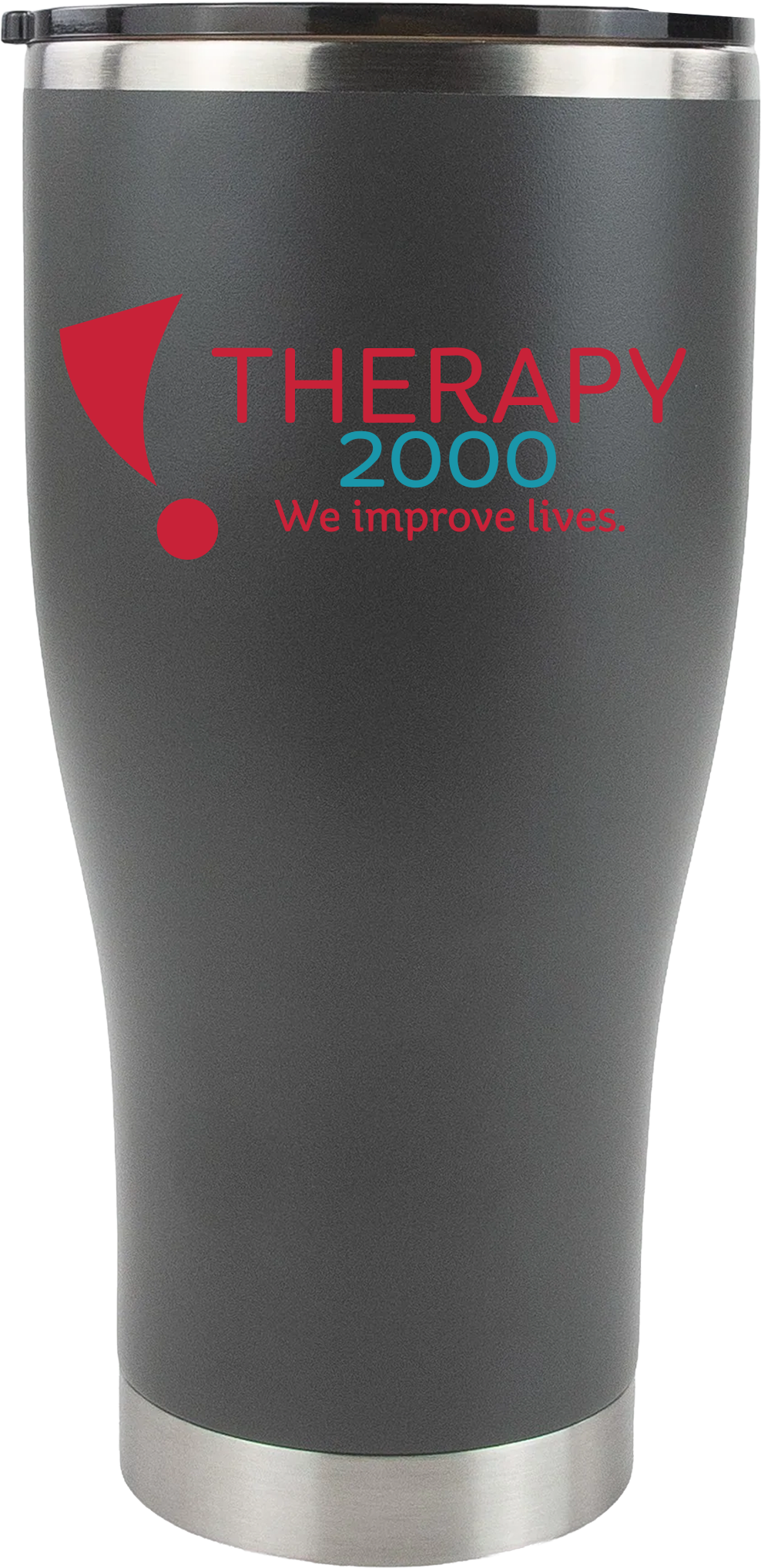 Therapy 2K 30 oz UV Printed Color Logo Modern Curve Tumbler
