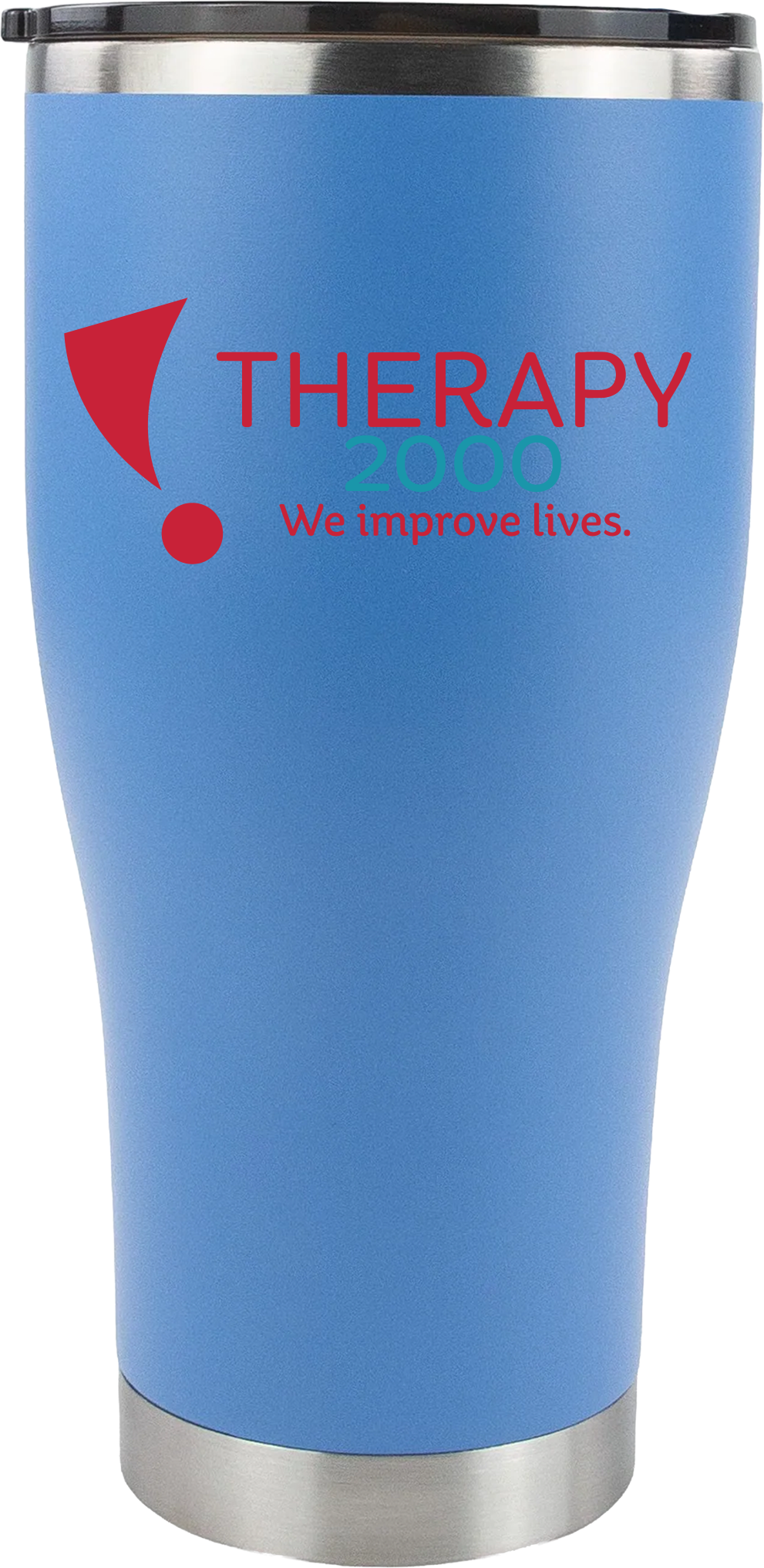 Therapy 2K 30 oz UV Printed Color Logo Modern Curve Tumbler