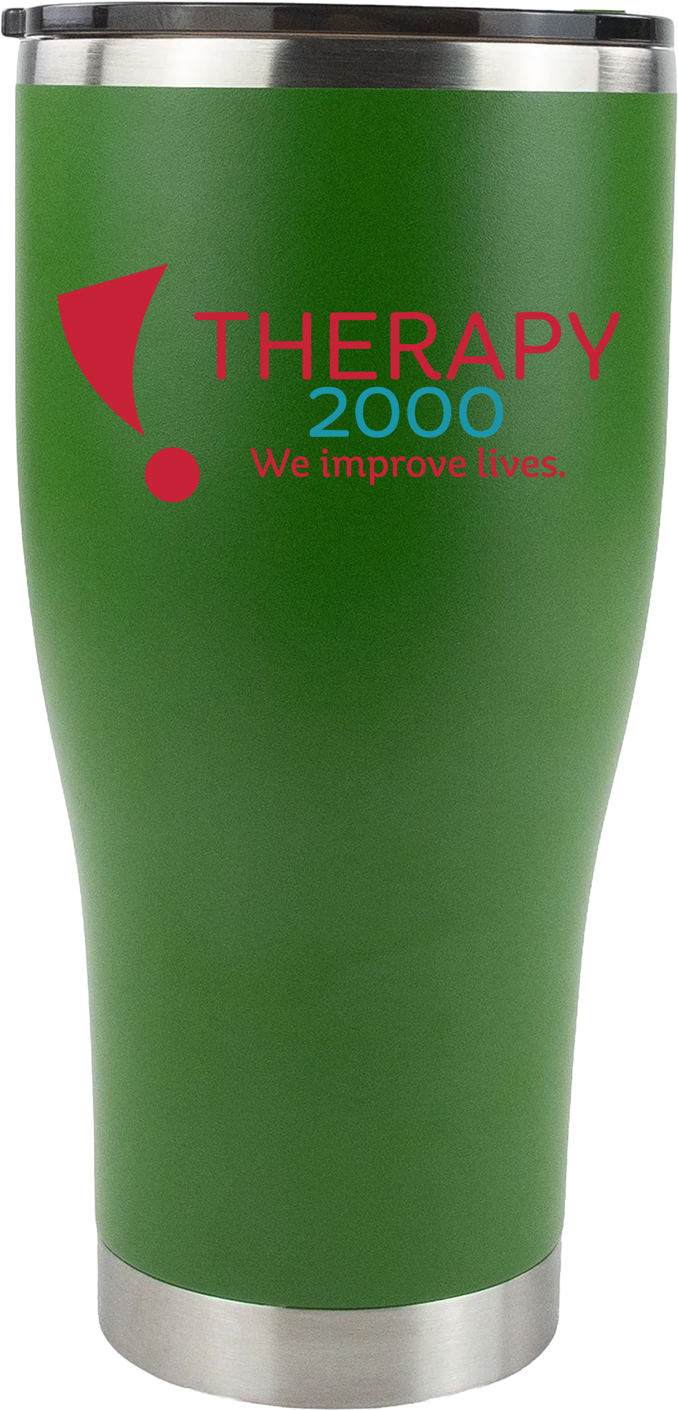 Therapy 2K 30 oz UV Printed Color Logo Modern Curve Tumbler
