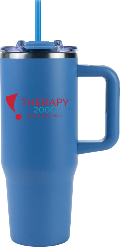 Therapy 2000 30oz Big Swig Tumbler with Handle – Full Color UV Printed Logo