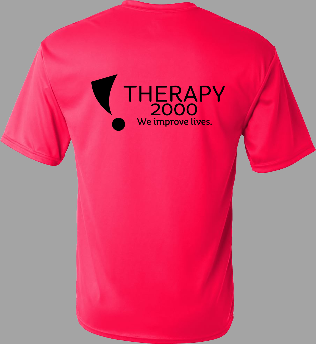 T2K C2 Sport Performance Tee – Black Logo