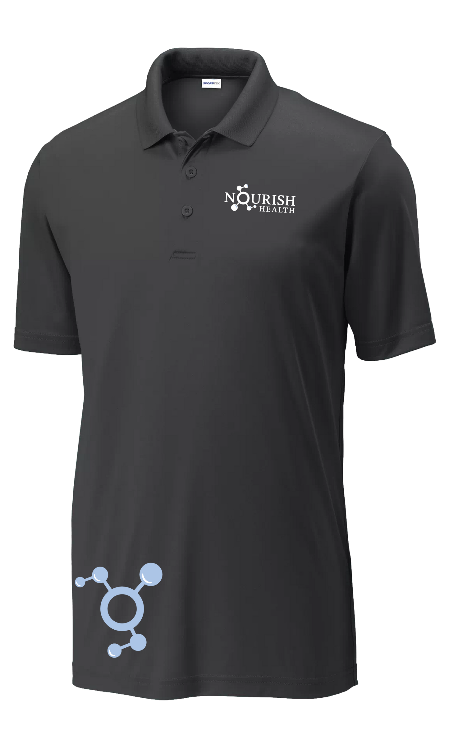 Nourish Health Men's Value Performance Polo