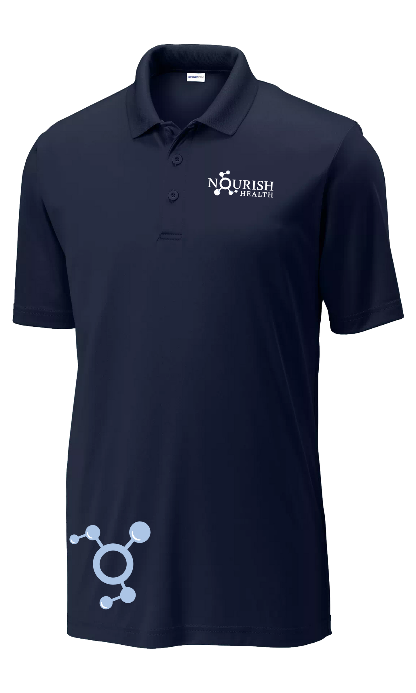 Nourish Health Men's Value Performance Polo