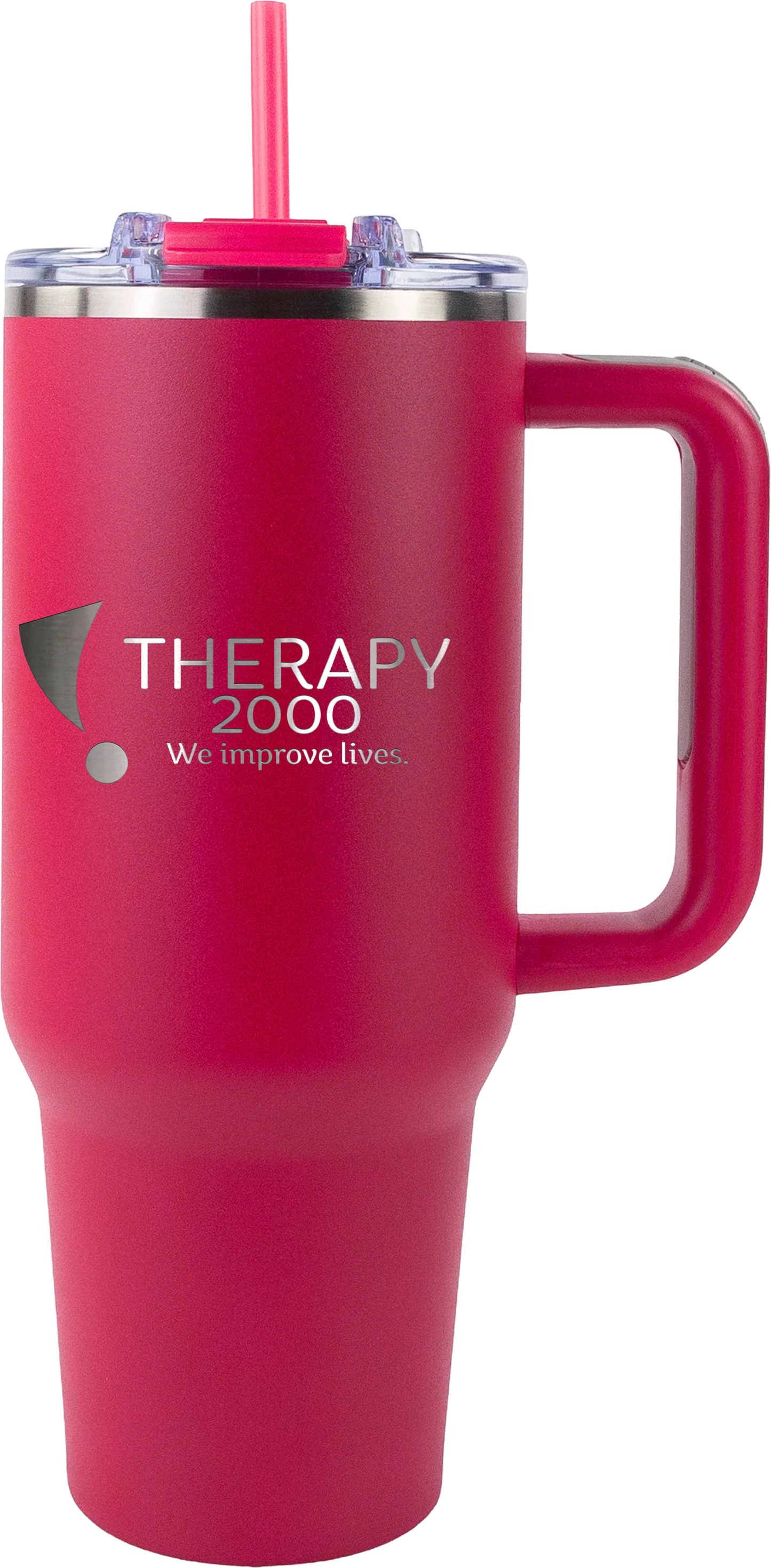 Therapy 2000 40oz Big Swig Tumbler with Handle | Engraved Logo