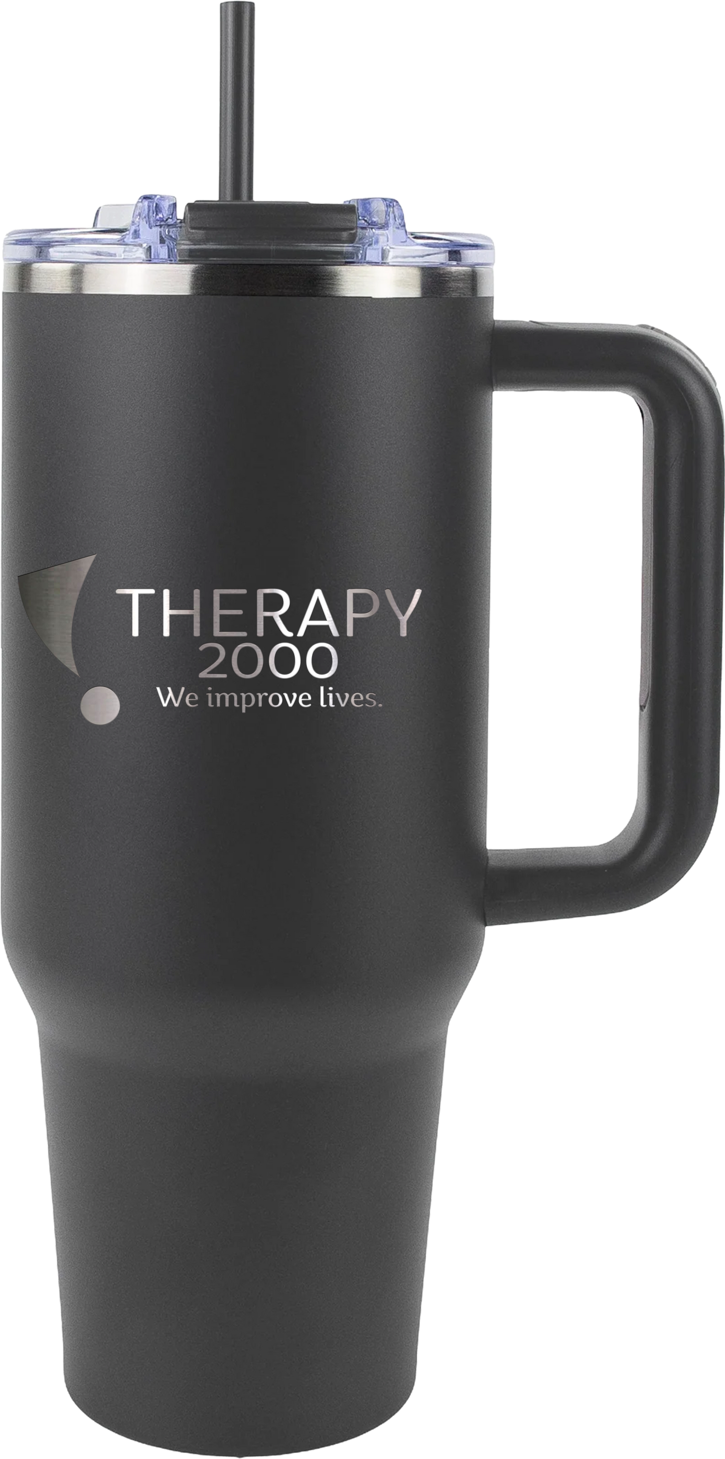 Therapy 2000 40oz Big Swig Tumbler with Handle | Engraved Logo