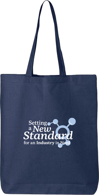 Nourish Health Cotton Canvas Tote Bag