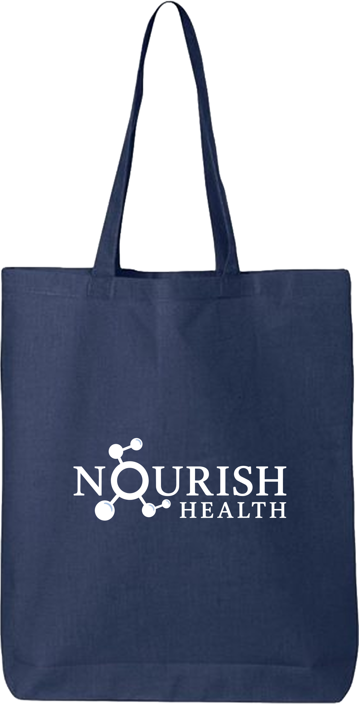 Nourish Health Cotton Canvas Tote Bag
