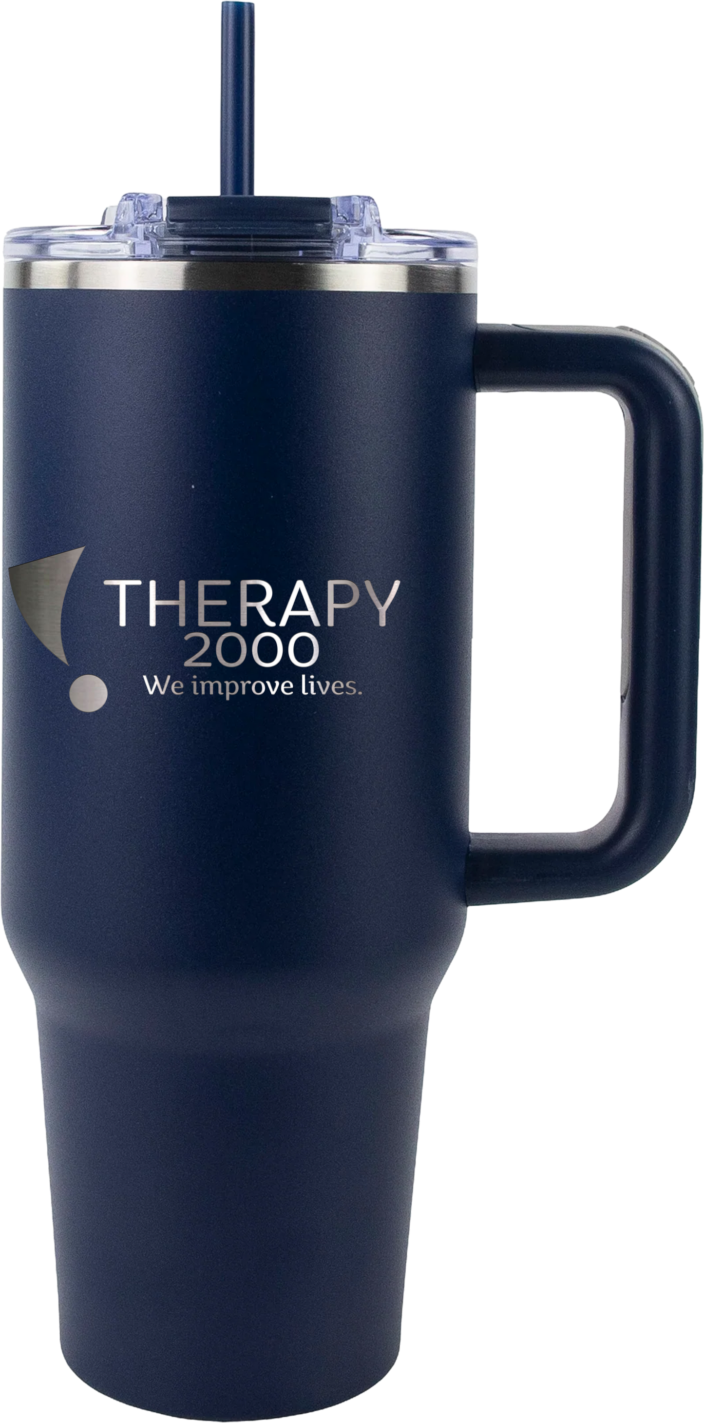 Therapy 2000 40oz Big Swig Tumbler with Handle | Engraved Logo