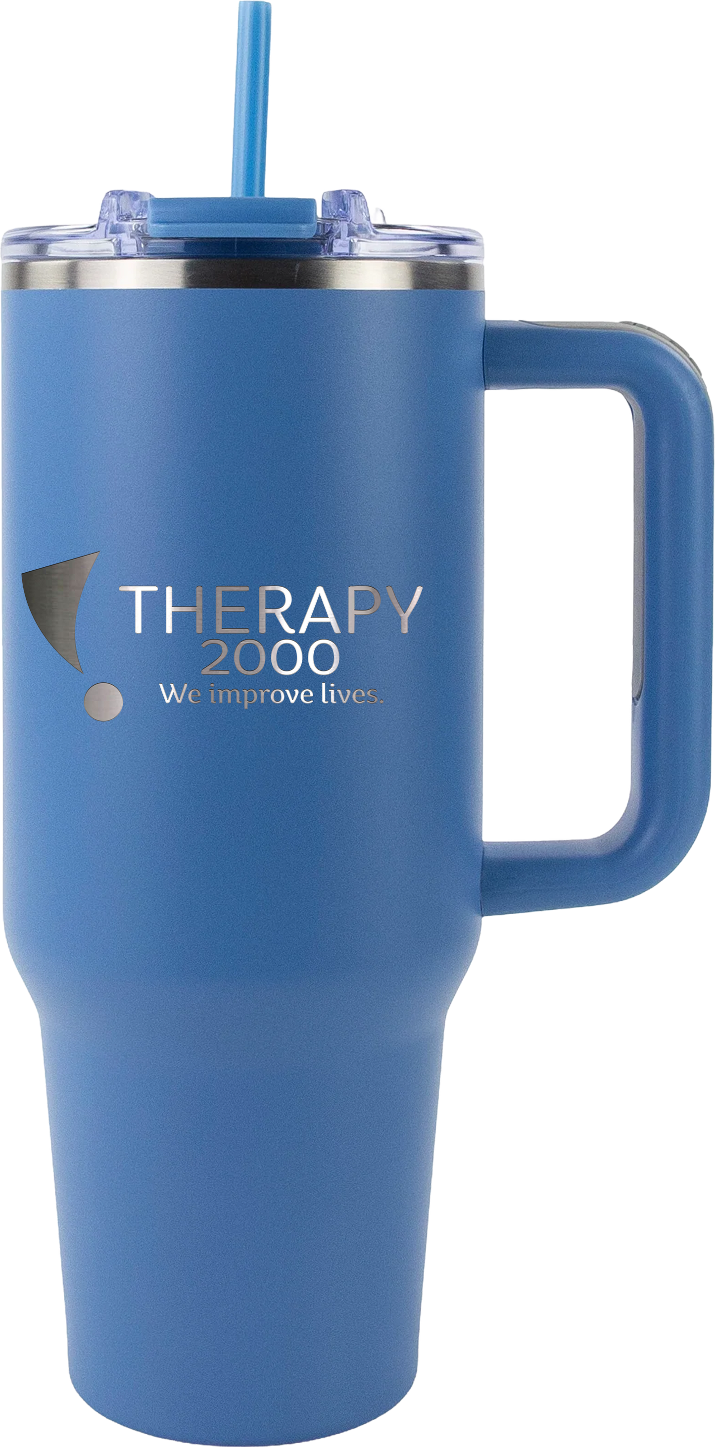 Therapy 2000 40oz Big Swig Tumbler with Handle | Engraved Logo