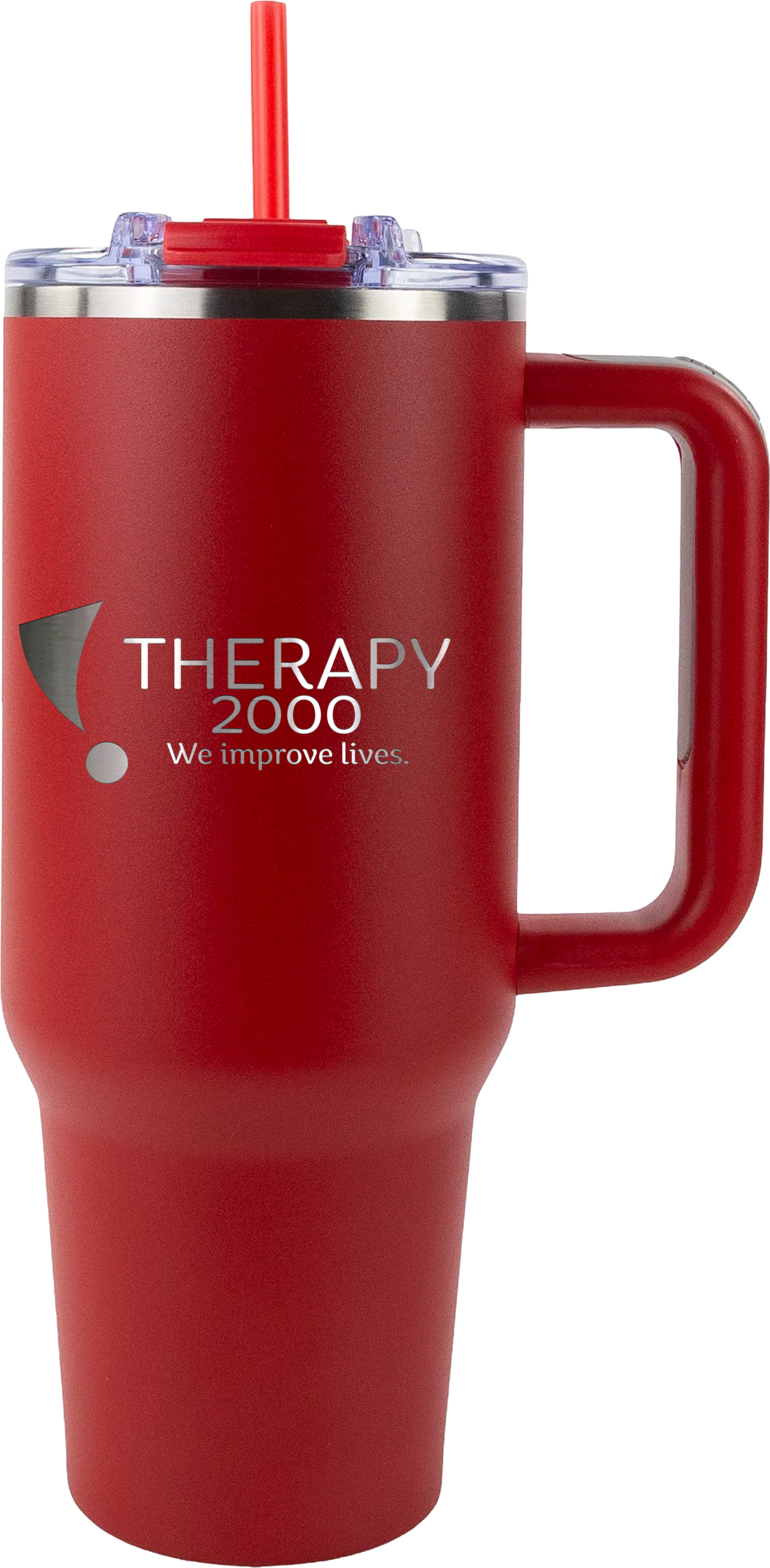 Therapy 2000 40oz Big Swig Tumbler with Handle | Engraved Logo