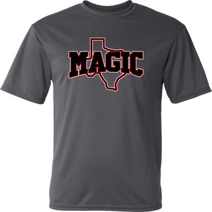 Texas Magic Performance T-Shirt – Texas Shape Logo