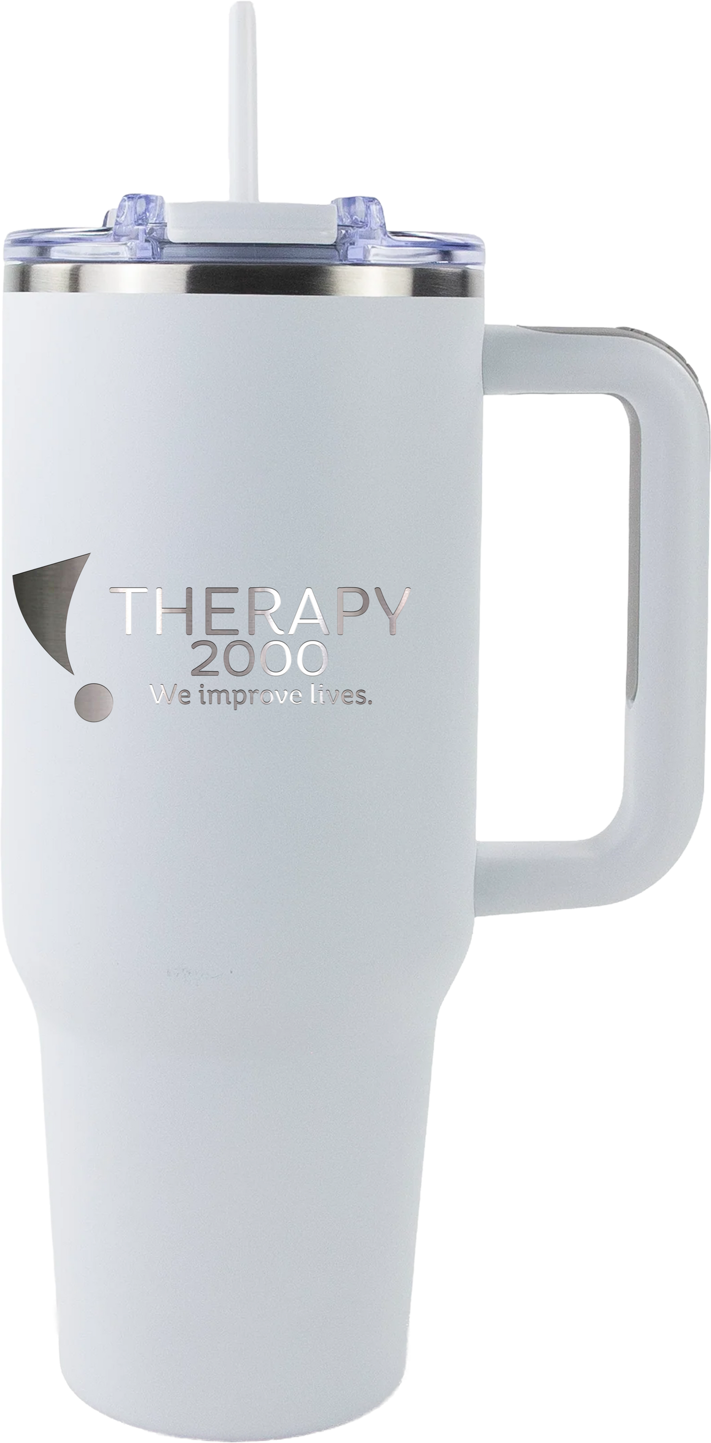 Therapy 2000 40oz Big Swig Tumbler with Handle | Engraved Logo