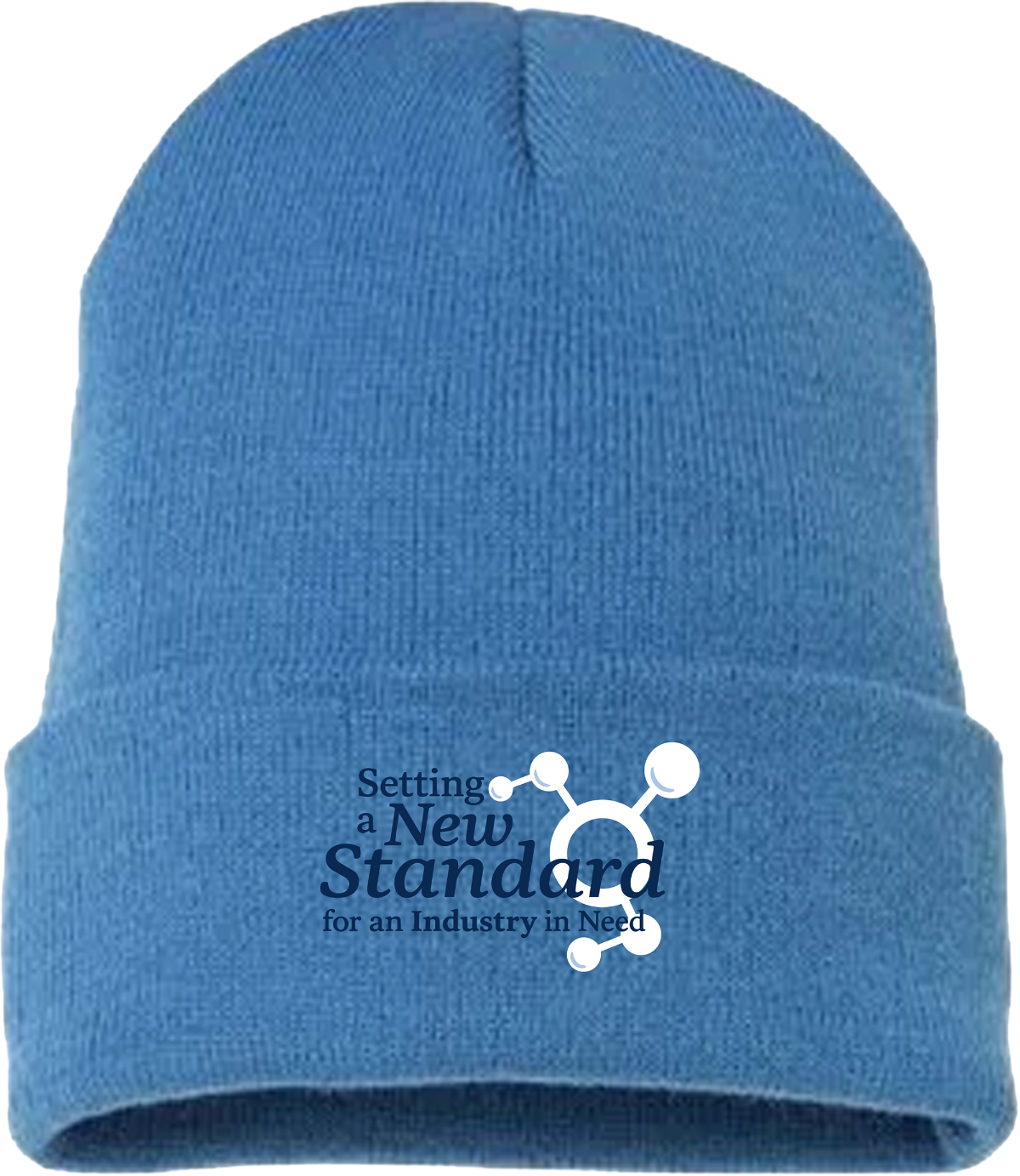 Nourish Health Knit Cuffed Beanie