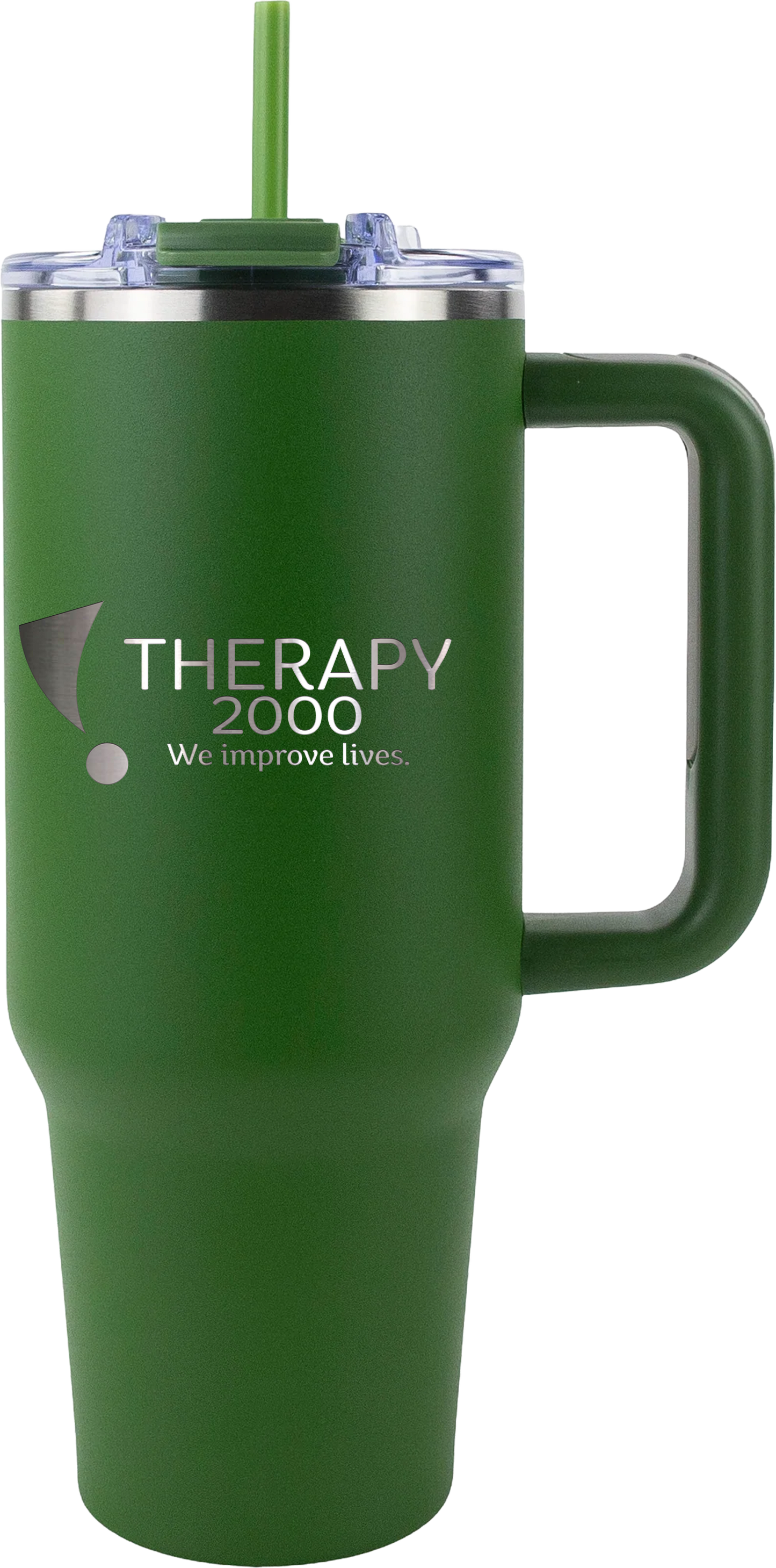 Therapy 2000 40oz Big Swig Tumbler with Handle | Engraved Logo