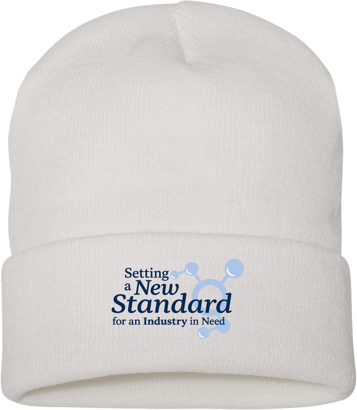 Nourish Health Knit Cuffed Beanie