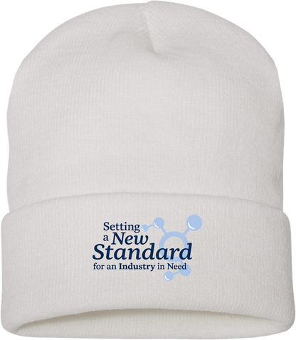Nourish Health Knit Cuffed Beanie