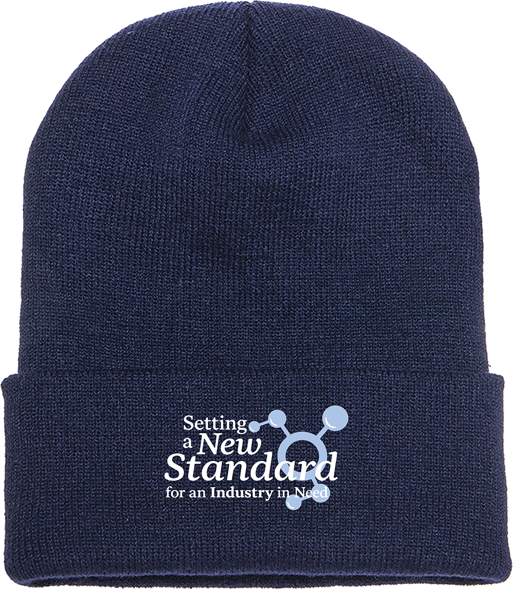 Nourish Health Knit Cuffed Beanie