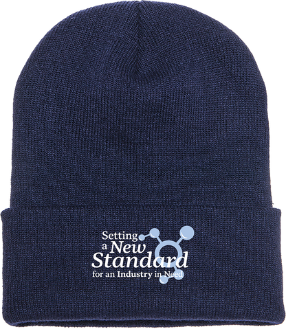 Nourish Health Knit Cuffed Beanie
