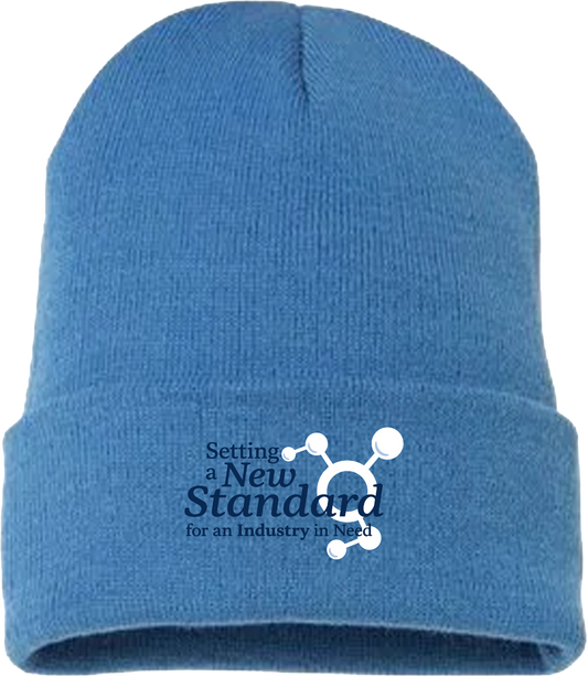 Nourish Health Knit Cuffed Beanie