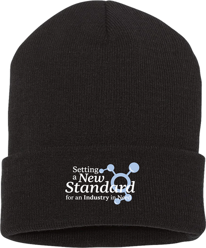 Nourish Health Knit Cuffed Beanie
