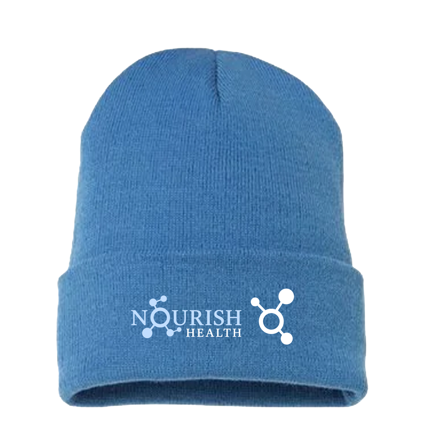 Nourish Health Knit Cuffed Beanie