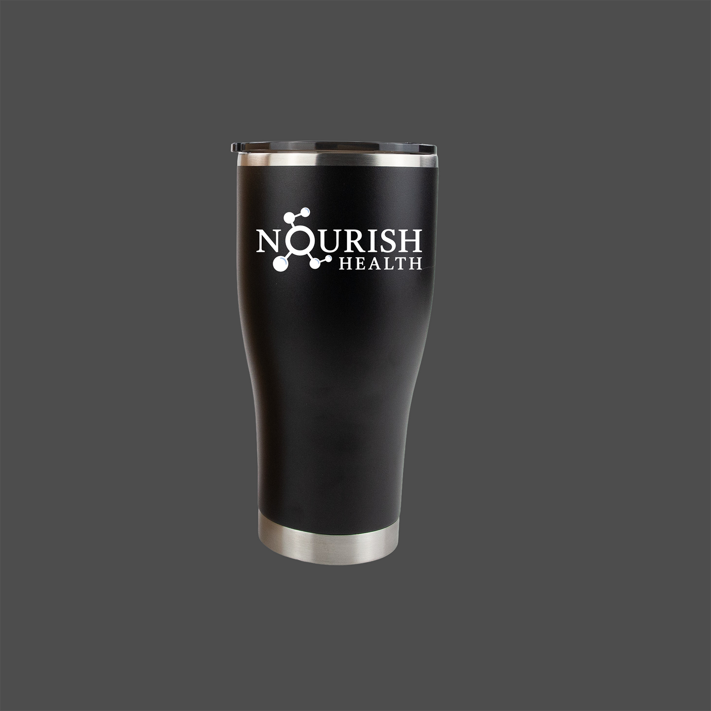 Nourish Logo 30oz Full Color UV Printed Tumbler