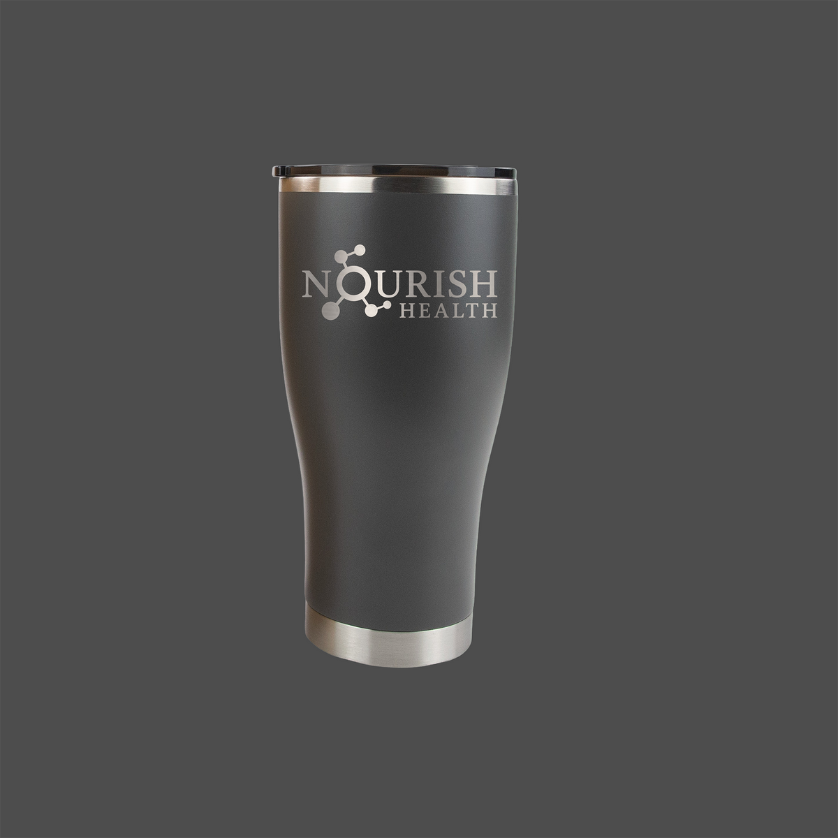 Nourish Logo 30oz Engraved Tumbler