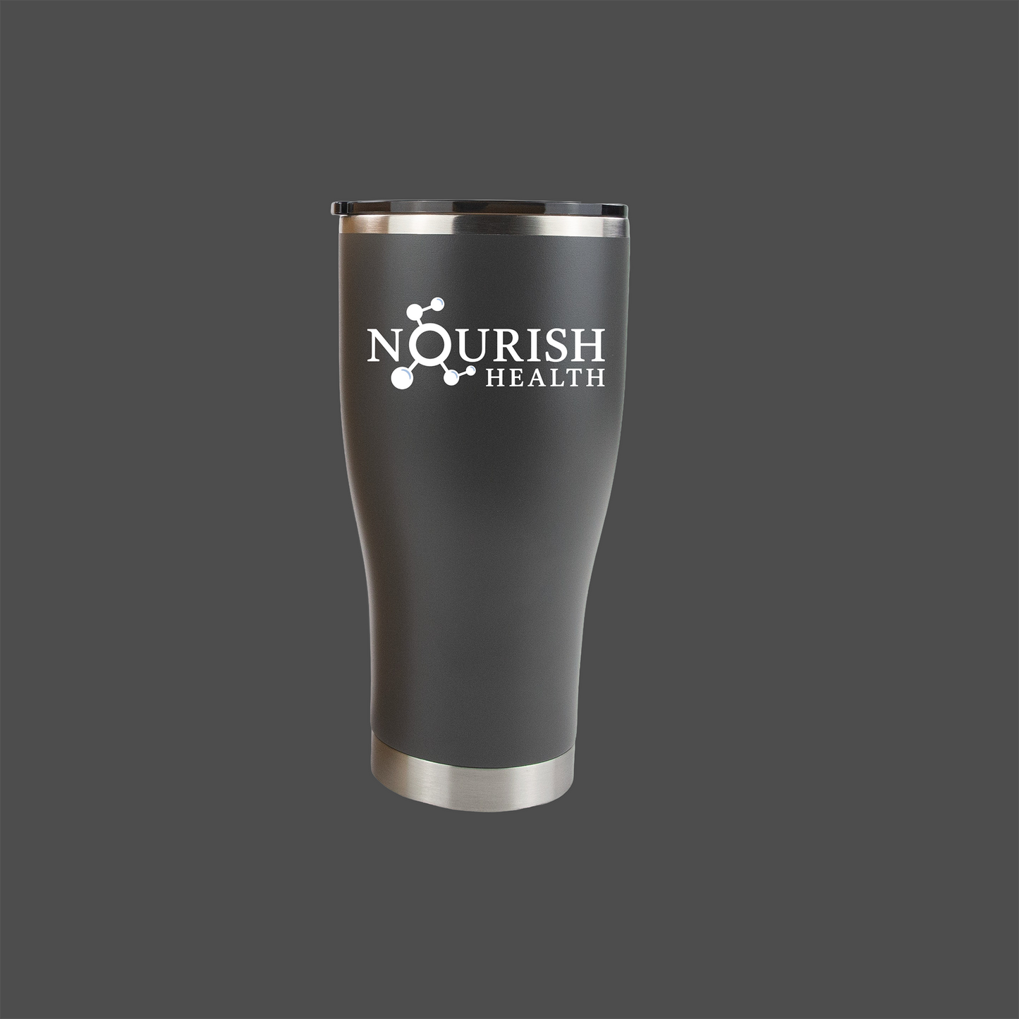 Nourish Logo 30oz Full Color UV Printed Tumbler