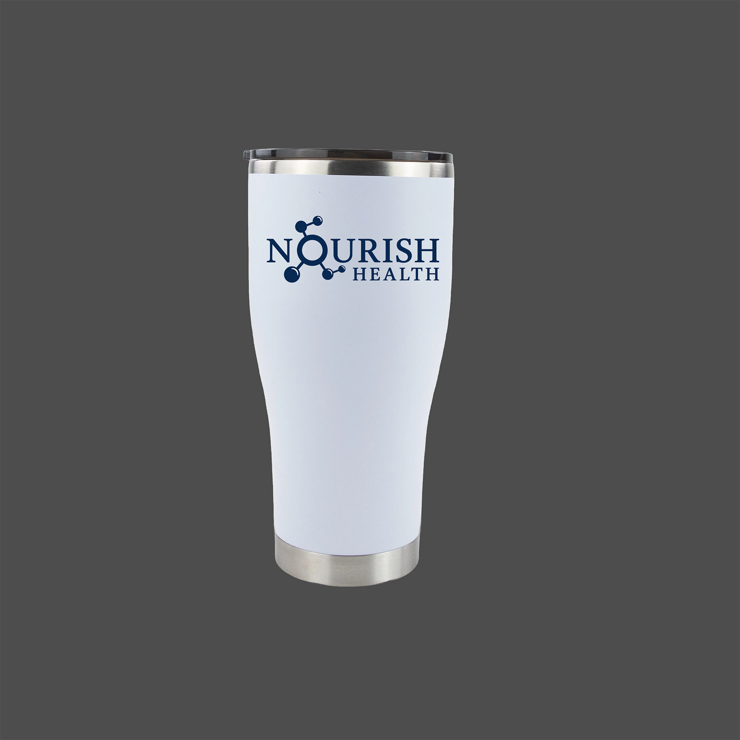 Nourish Logo 30oz Full Color UV Printed Tumbler