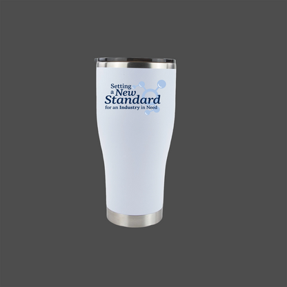 Nourish Logo 30oz Full Color UV Printed Tumbler