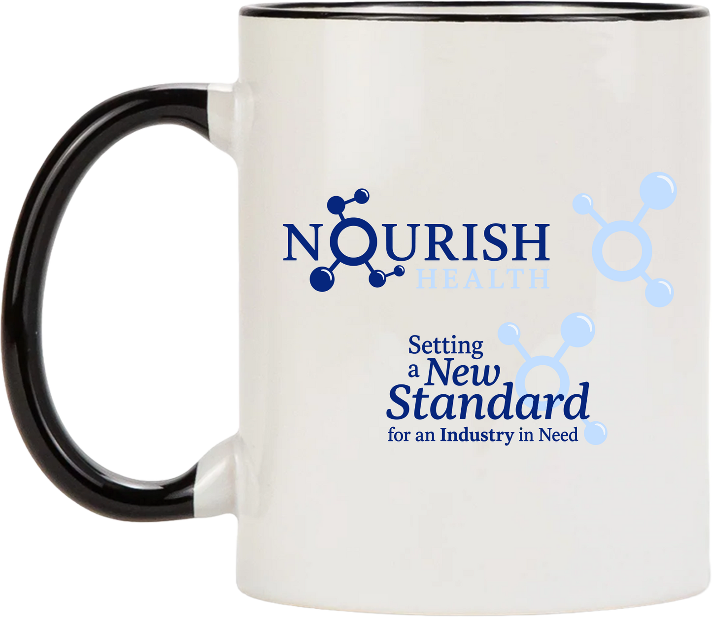 Nourish Health Logo Coffee Mug