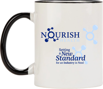 Nourish Health Logo Coffee Mug
