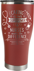 Nurse Appreciation Tumbler – Caring Is Our Superpower