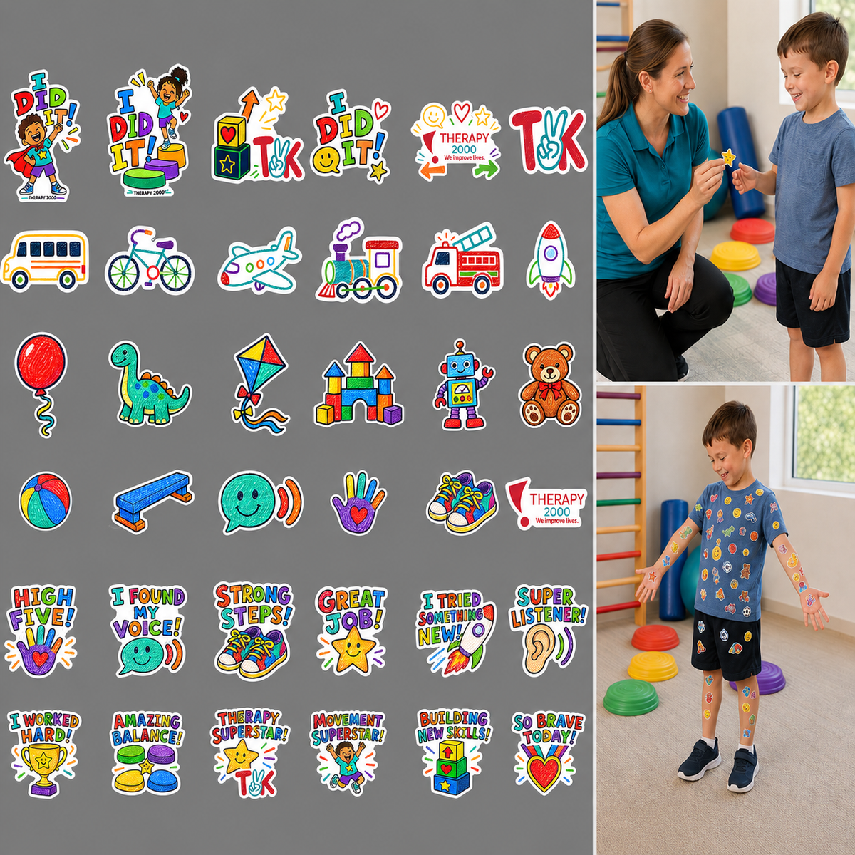 T2K Stickers