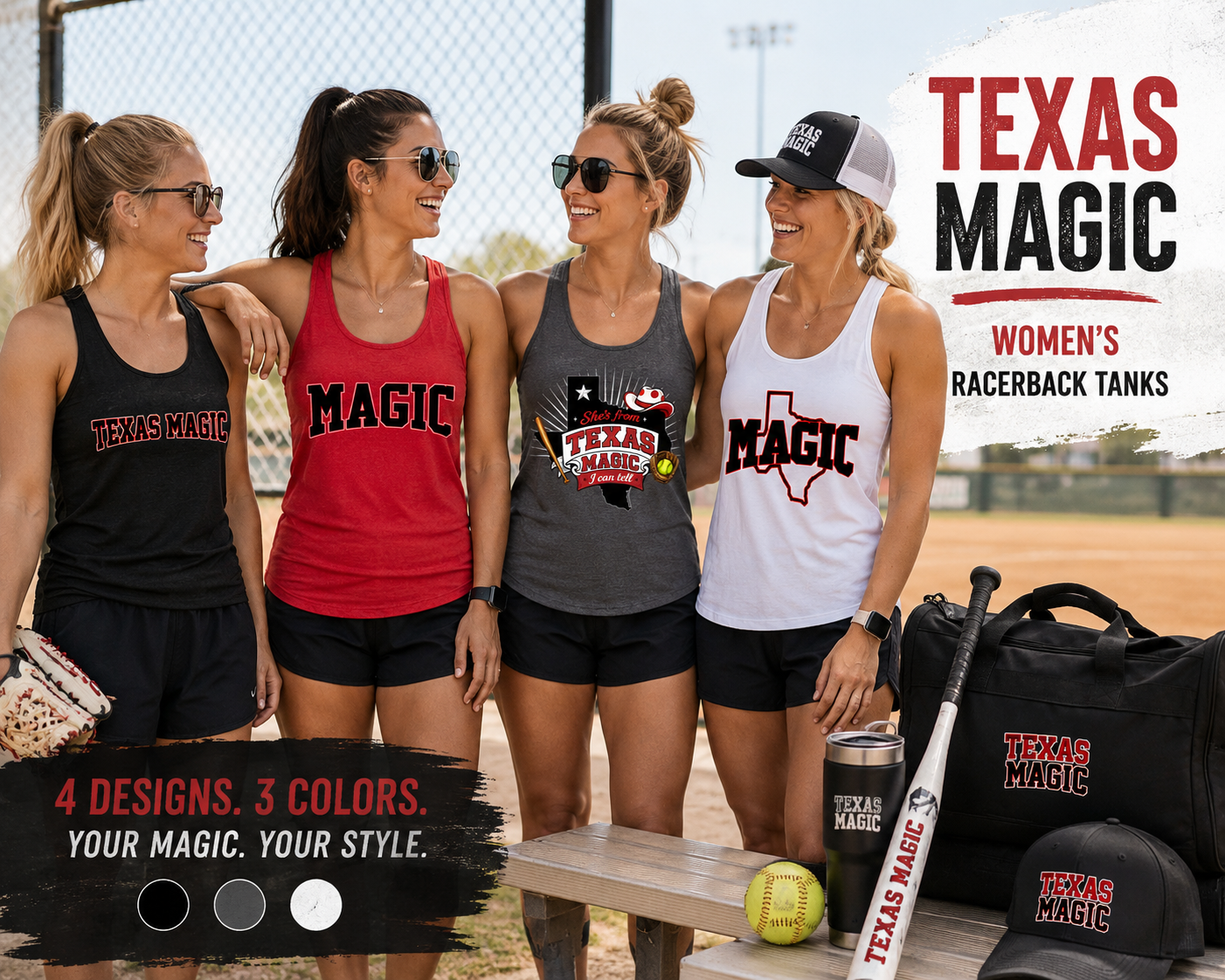 Texas Magic Women's Racerback Tank