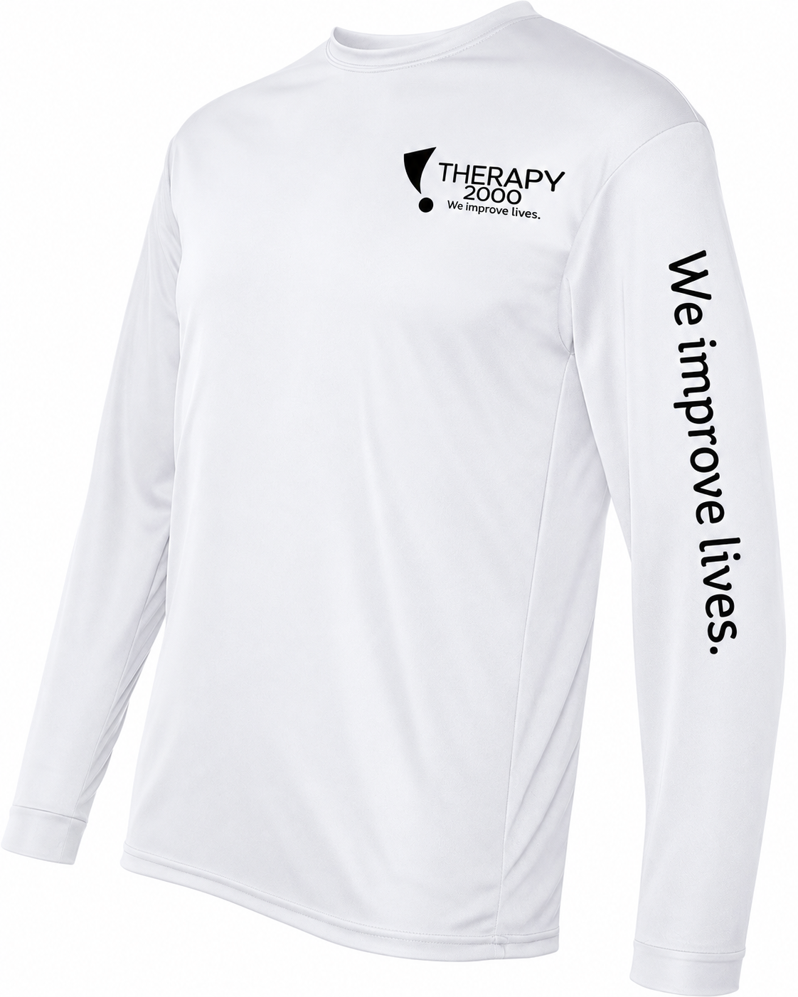 T2k C2 Performance Long Sleeve Tee – Black Logo