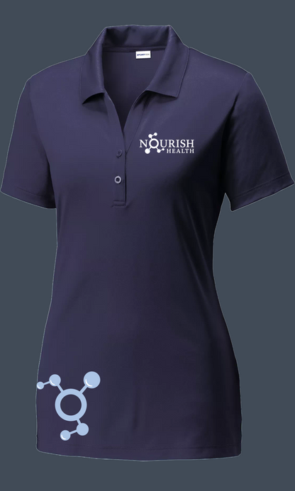 Nourish Health Women's Value Performance Polo